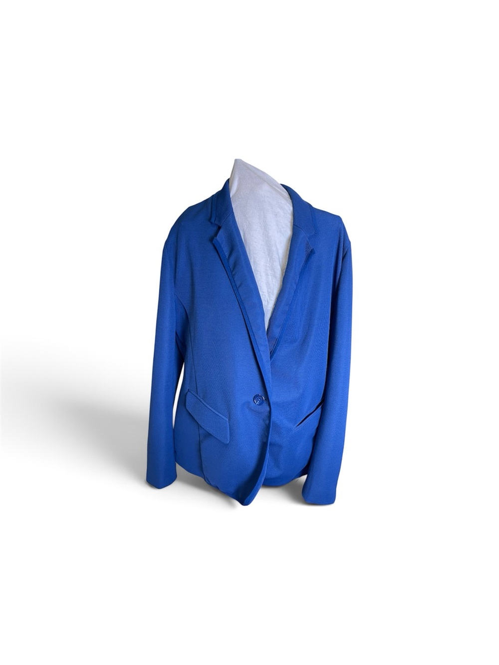 Lane Bryant women’s Bright Blue Single-Button Blazer